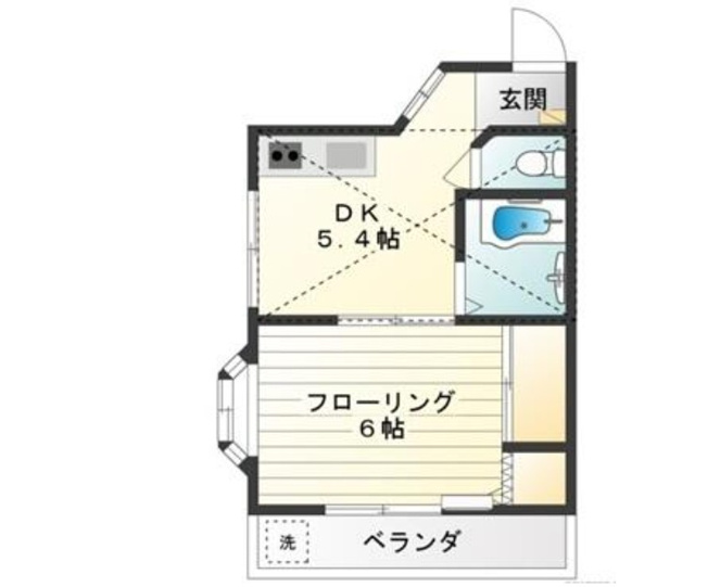 【間取り】 | 若木コーポ