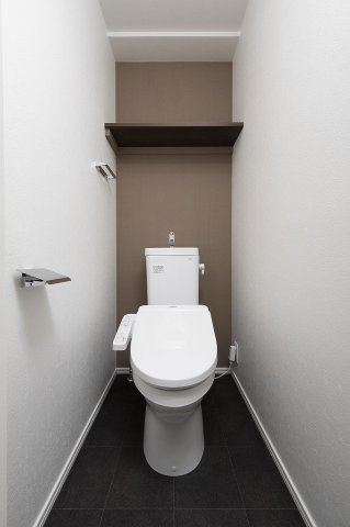 エンクレスト天神LARKのトイレ|落ち着いたトイレです