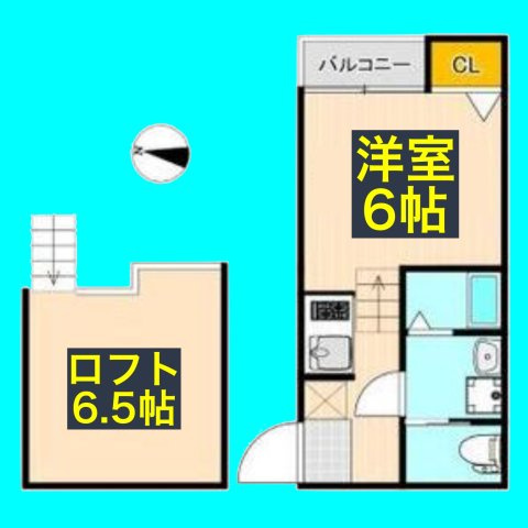 ディアコート青井の間取り