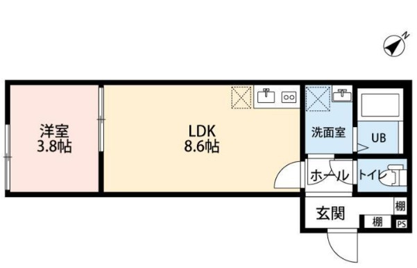 Copper Houseの間取り