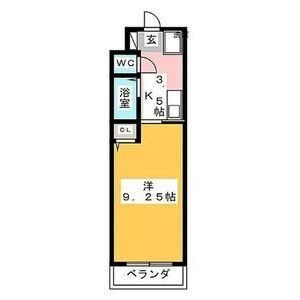 サンパティーク2の間取り