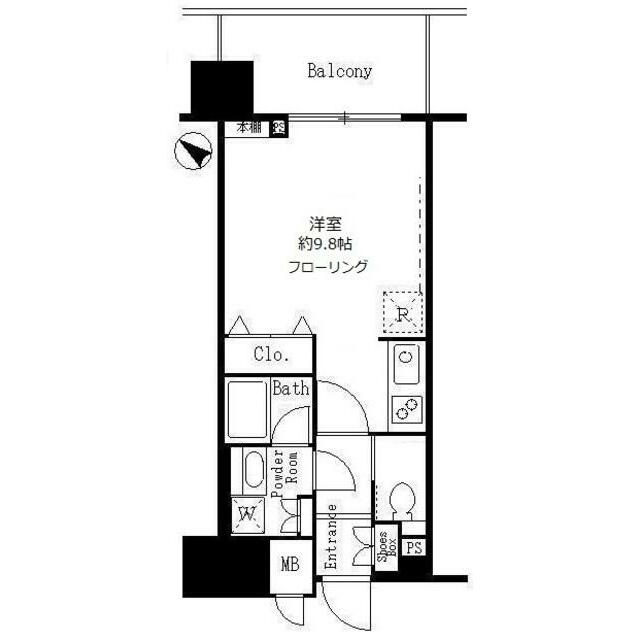 サンクレール荒川ブランガーデンの間取り