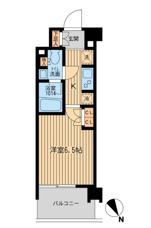 BLESS上池袋の間取り