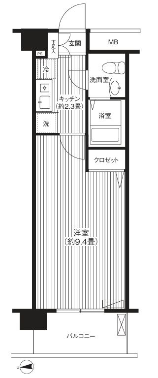 ル・ポローニアの間取り