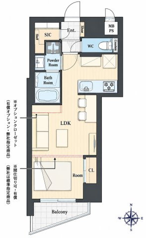 【間取り】 | 日神パレステージ西麻布