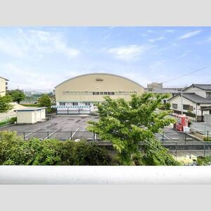 ビレッジハウス大輪1号棟の展望
