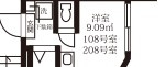 アパートメンツ東京西小岩の間取り