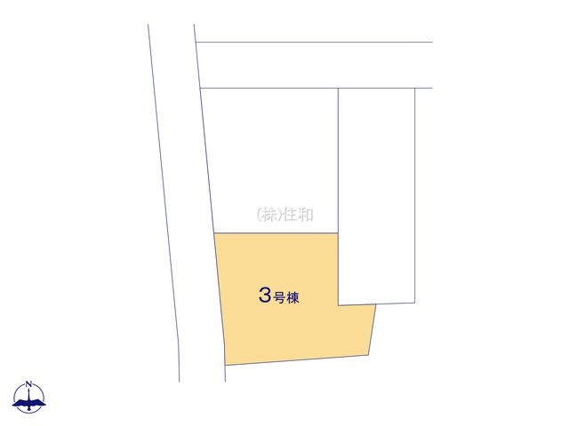 【新築分譲住宅】川越市中台３期の区画図