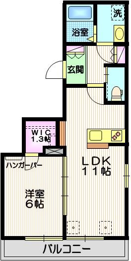 フラグランティアの間取り