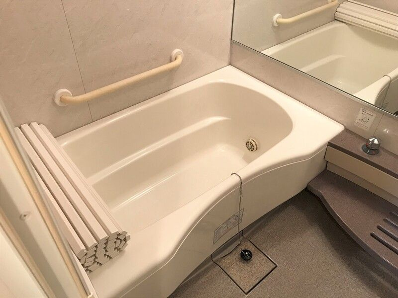 ファミールアクアージュの浴室