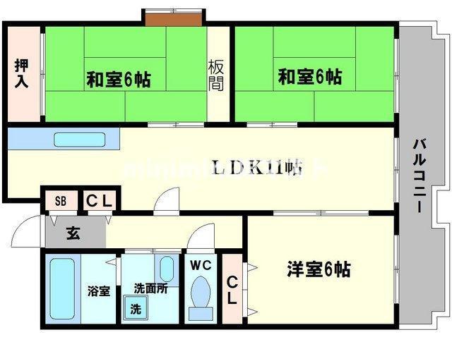 ホームビルダーエビスの間取り