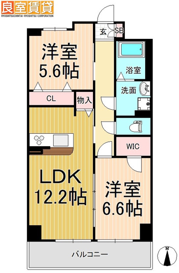 【間取り】 | S-FORT鶴舞reale(リアーレ)