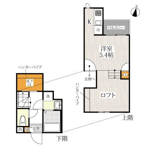 ＣＢ南与野コルザの間取り