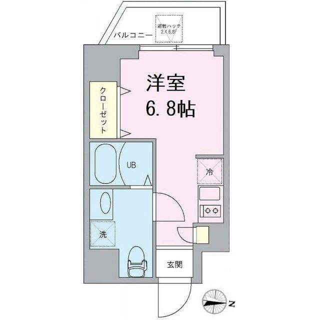 ＡＬＢＡ扇橋(アルバオウギバシ)の間取り