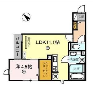 【間取り】 | felice (フェリーチェ) | お部屋の間取りです