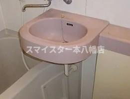 ダイニチ館F17の洗面所