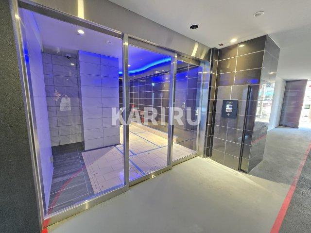 セレニテ蒲生四丁目駅前アリエのロビー