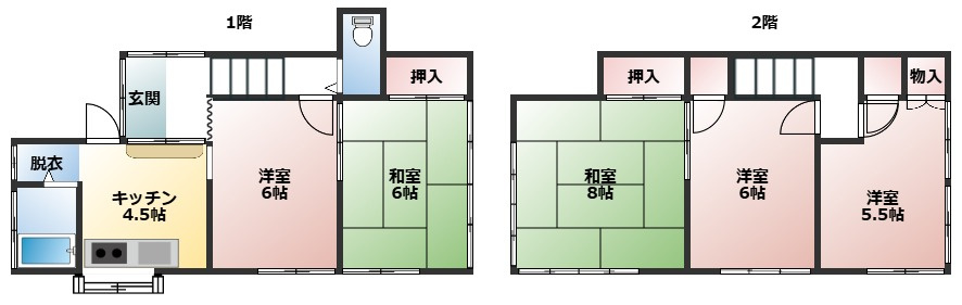 二葉2丁目中古戸建の画像