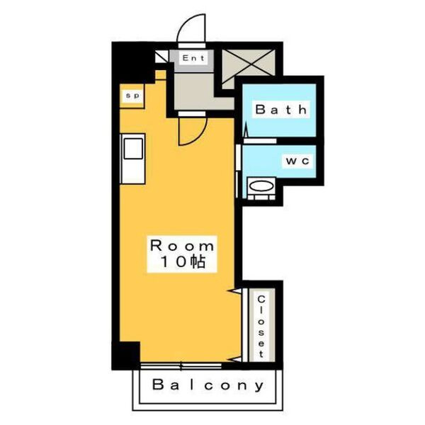 A・City三河安城南館　　刈谷市近郊の賃貸はクラスホーム刈谷店の間取り