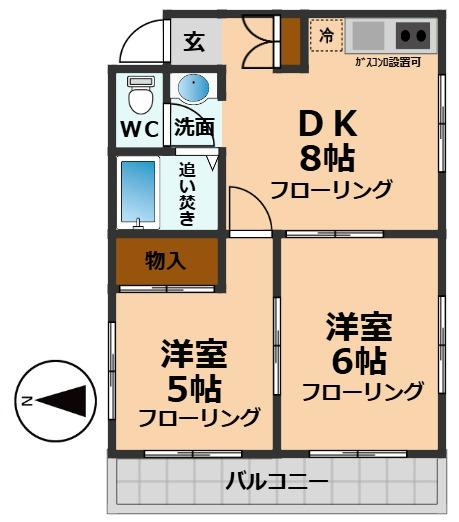 【間取り】 | ファミーユ浜田山