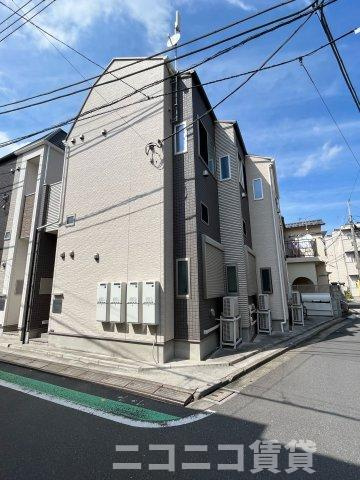 北区志茂２丁目のアパートの外観
