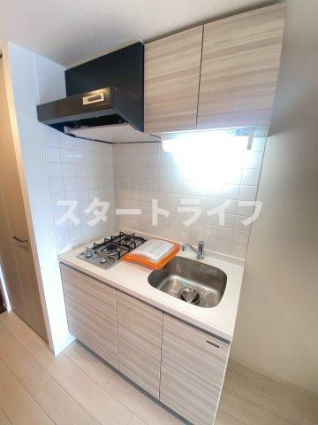 大阪市淀川区木川西２丁目の賃貸マンションのキッチン