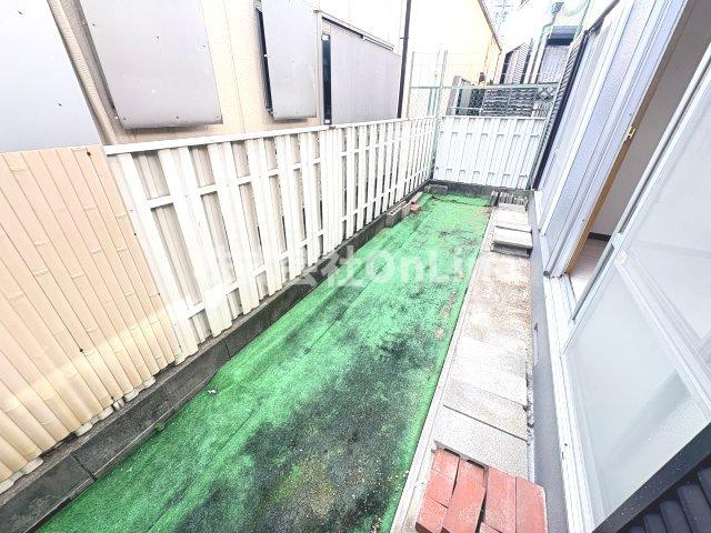 今辻ハイツのバルコニー