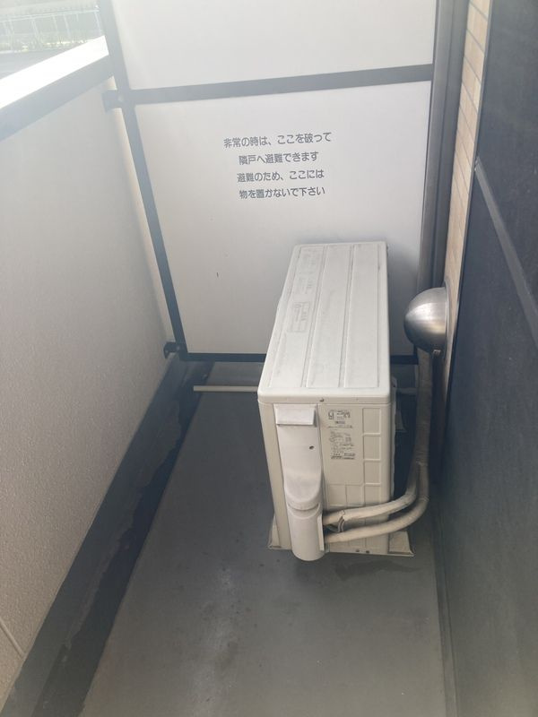 ＬＥＯ伍拾伍番館のバルコニー