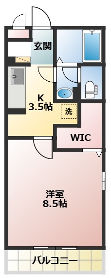 ＰＲＩＳＭＩＣの間取り