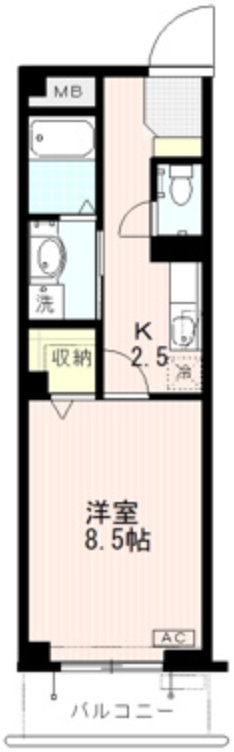 西東京市富士町2丁目マンションの間取り