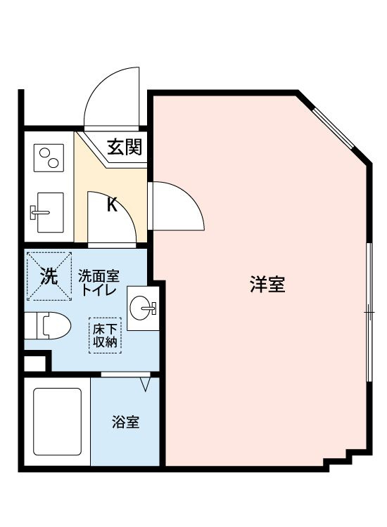 アルバ西新井の間取り