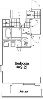 ダイナシティ田端の間取り|間取りです。