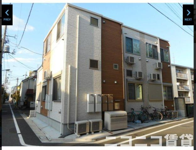 豊島区千早４丁目のアパートの外観