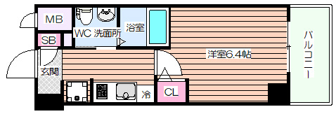 【間取り】 | エスリード江坂江の木町