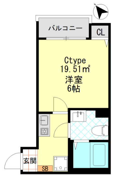 CASAR八王子の間取り