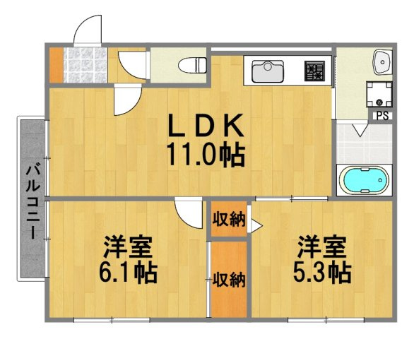 【間取り】