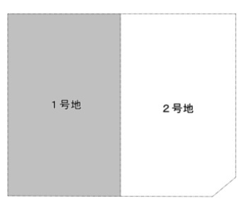 西宮市北六甲台　新築一戸建ての区画図|全2区画