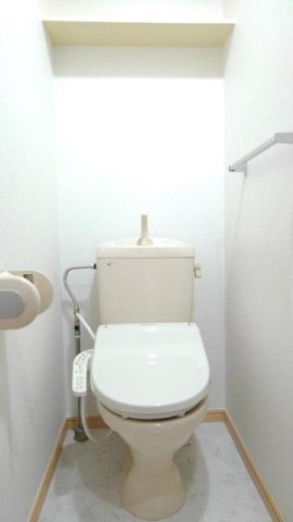 トイレもきれいです
