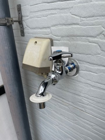 ベランダ洗濯機水栓