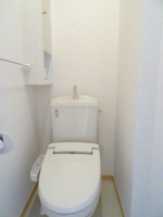 清潔感のあるトイレです