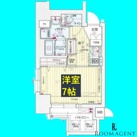 プレサンス丸の内リラティの間取り
