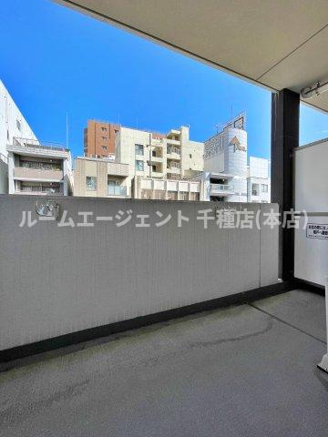 プレサンス錦プレミアムのバルコニー