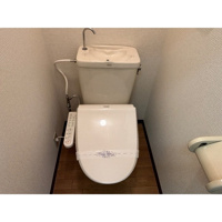 清潔感のあるトイレです