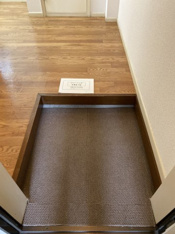 明るい玄関です