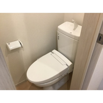 シンプルで使いやすいトイレです