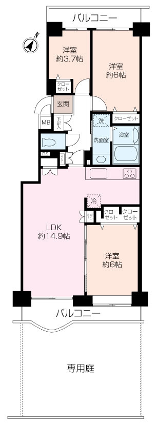 パークシテイ金沢八景B棟の画像