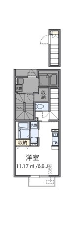 代表的な間取のため実際の間取とは異なる場合があります
