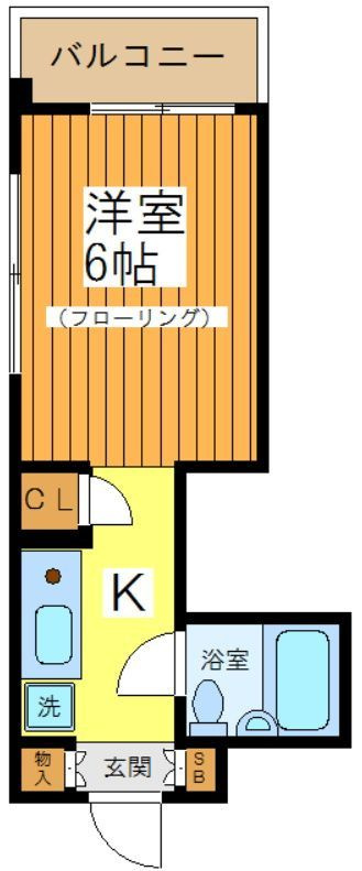 プリンセスコート赤堤の間取り