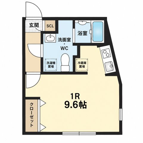 quador名古屋駅の間取り