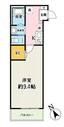 キャメル越谷3の間取り